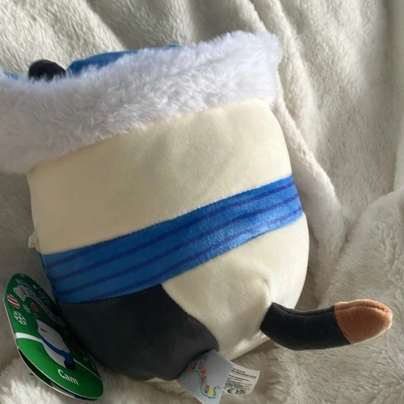 This is Cam, Blue and  white kitty Squishmallow, - Picture 6 of 6